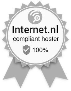 Internet.nl compliant hoster badge